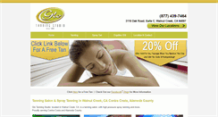 Desktop Screenshot of glotanningstudio.net